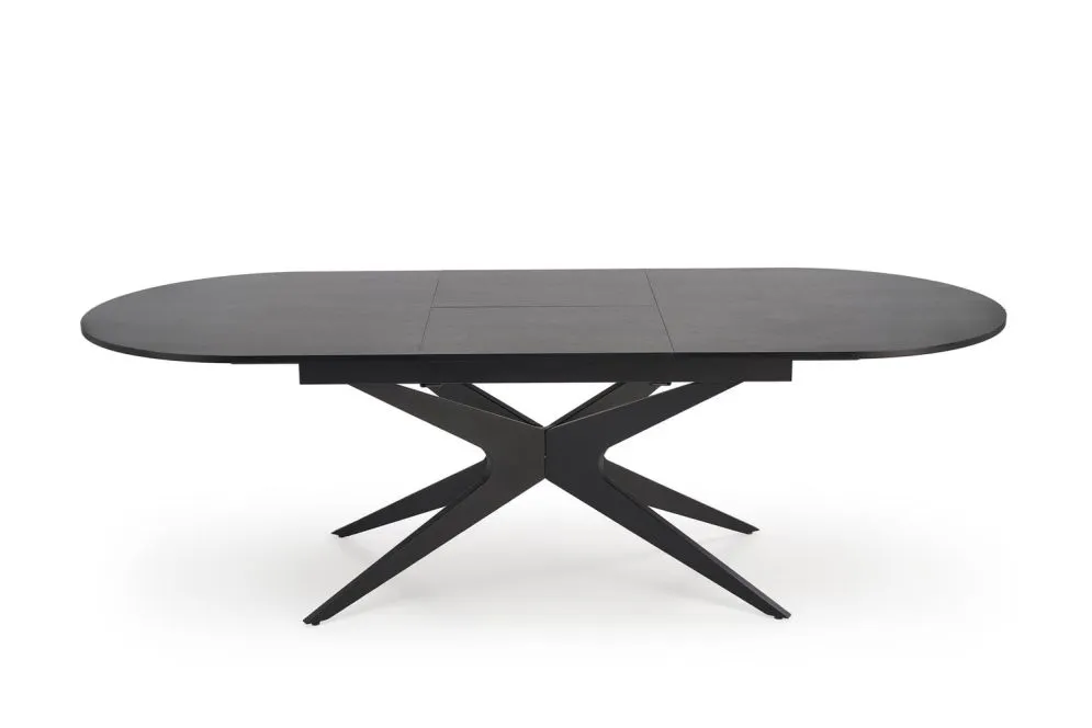 Stół rozkładany SANDRO 180(240)x100 czarny loftowy I sklep meblowy MIRAT. styl LOFT
