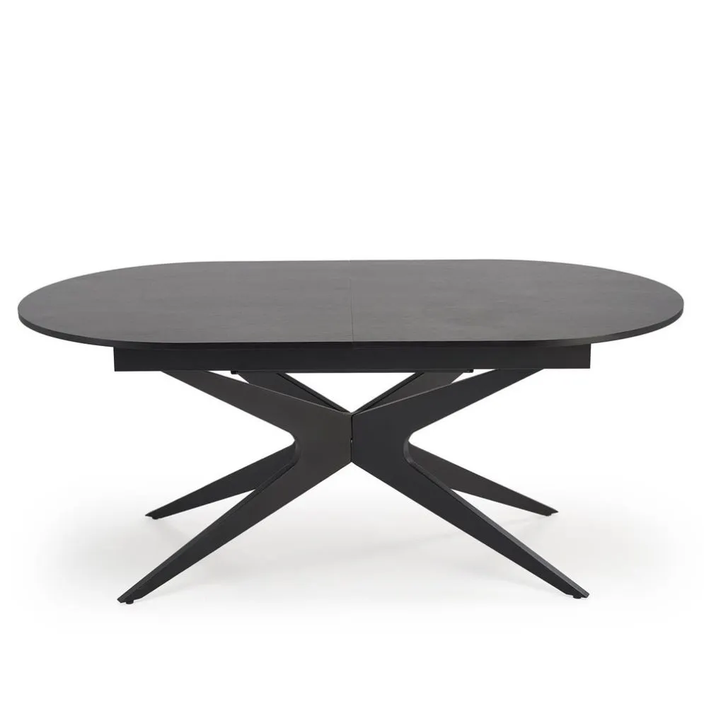 Stół rozkładany SANDRO 180(240)x100 czarny loftowy I sklep meblowy MIRAT. styl LOFT