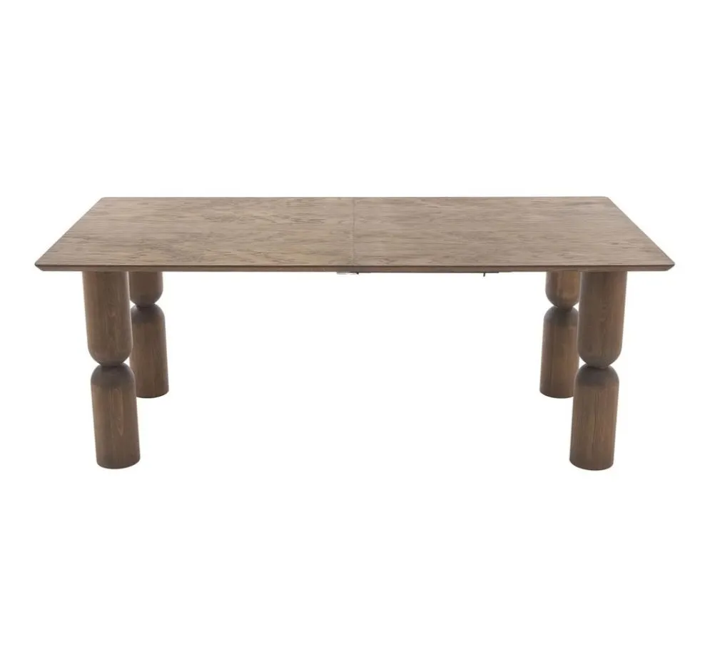 Designerski stół rozkładany MELTON 200(300)x101 jasny orzech I sklep meblowy MIRAT. styl SKANDYNAWSKI