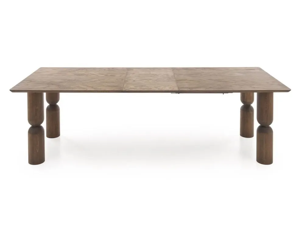 Designerski stół rozkładany MELTON 200(300)x101 jasny orzech I sklep meblowy MIRAT. styl SKANDYNAWSKI