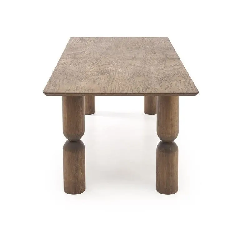 Designerski stół rozkładany MELTON 200(300)x101 jasny orzech I sklep meblowy MIRAT. styl SKANDYNAWSKI