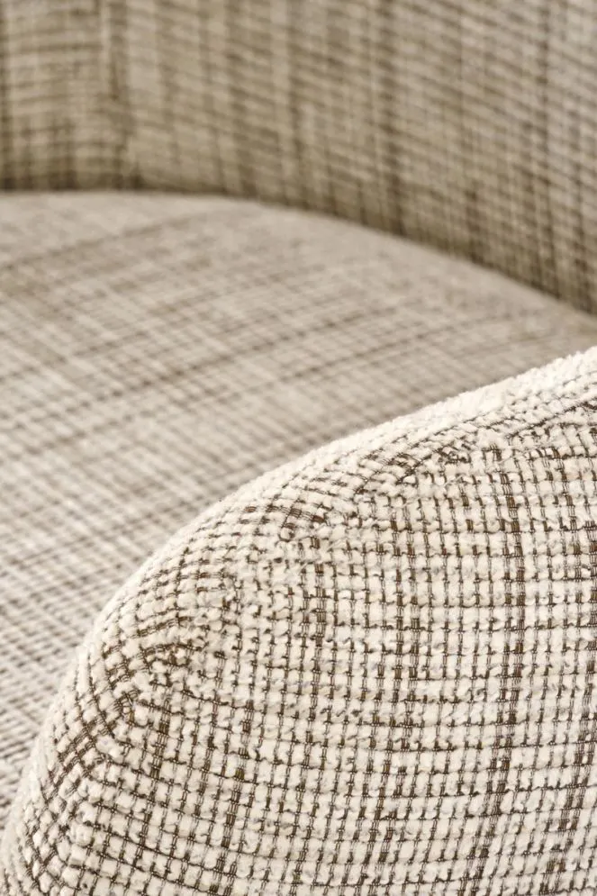 Krzesło tapicerowane K564 beżowe obracane do salonu I sklep meblowy MIRAT.