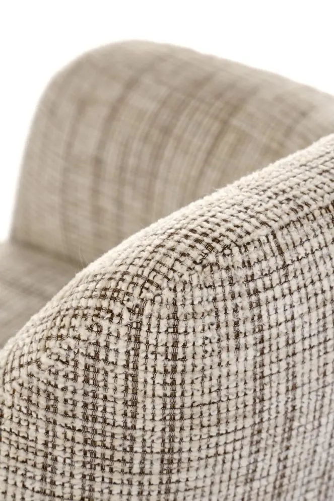 Krzesło tapicerowane K564 beżowe obracane do salonu I sklep meblowy MIRAT.