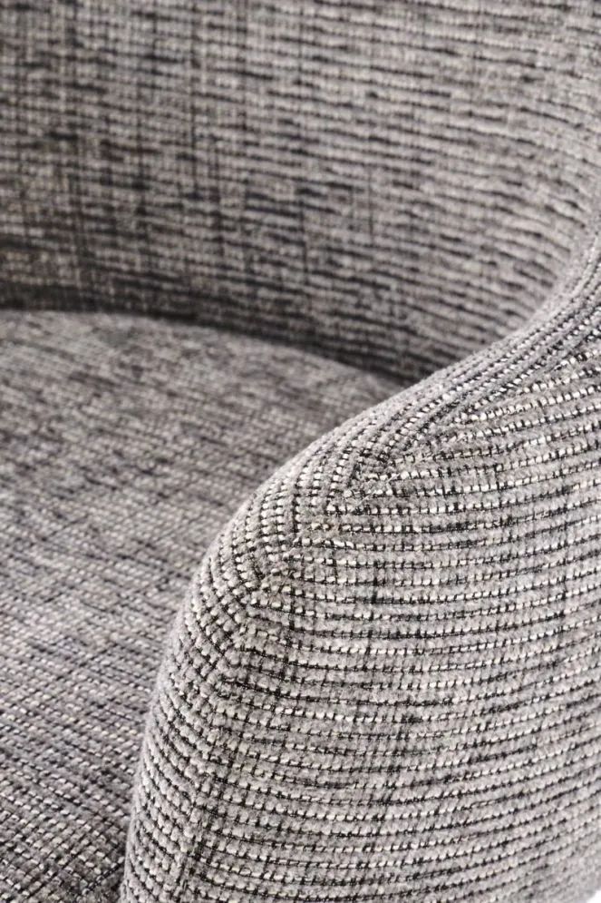 Krzesło tapicerowane K564 szare obracane 360° I sklep meblowy MIRAT.