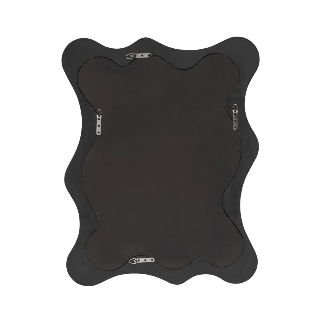 Lustro dekoracyjne DECO 70x90cm srebrne prostokątne I sklep meblowy MIRAT. styl GLAMOUR