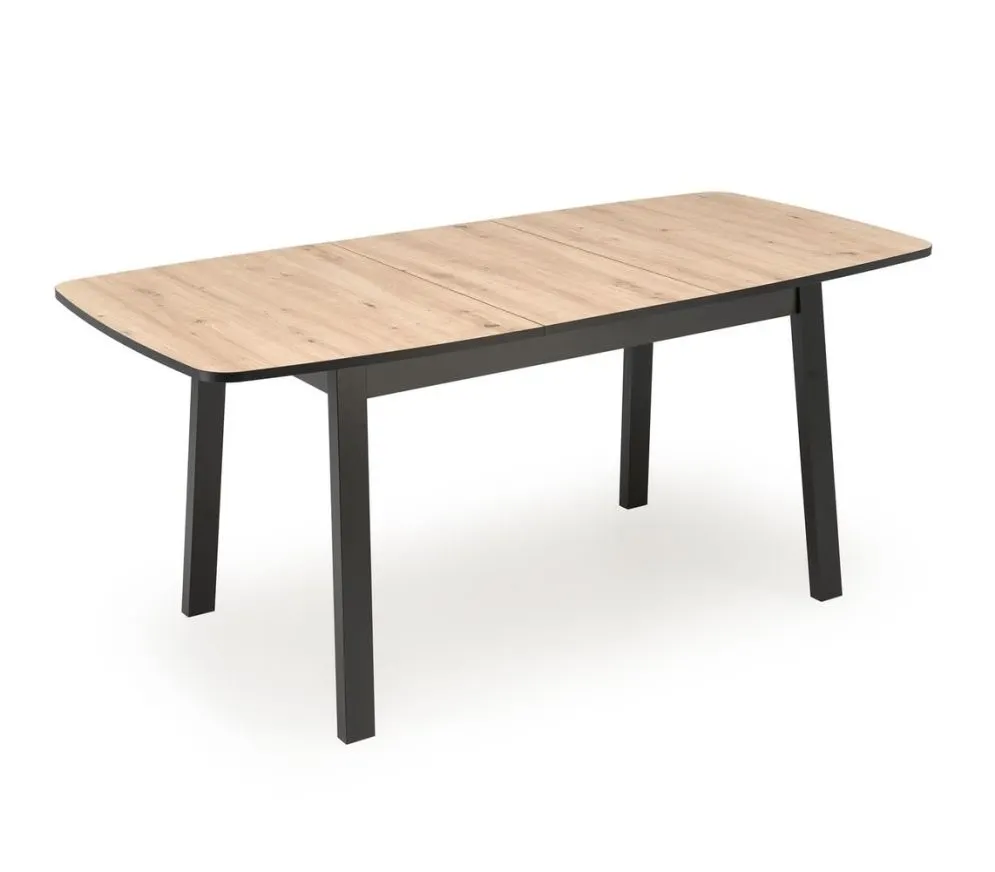 Stół rozkładany BARRIL 130(170)x80 dąb artisan/czarny loftowy I sklep meblowy MIRAT. styl LOFT