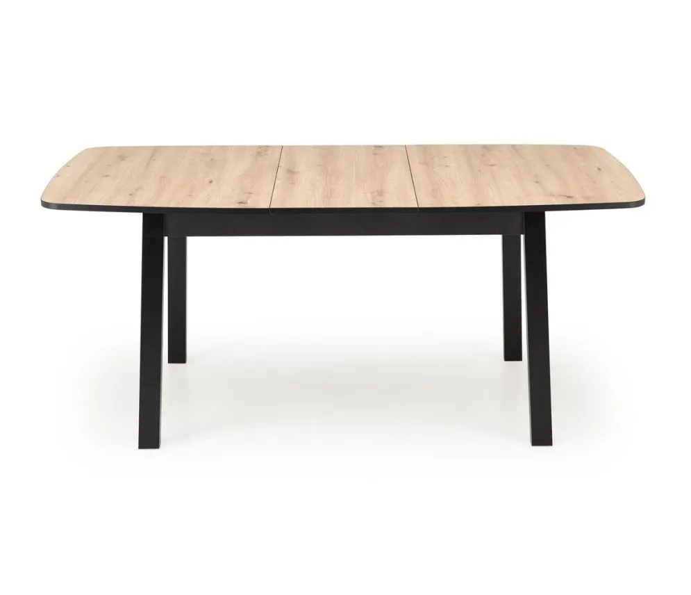 Stół rozkładany BARRIL 130(170)x80 dąb artisan/czarny loftowy I sklep meblowy MIRAT. styl LOFT
