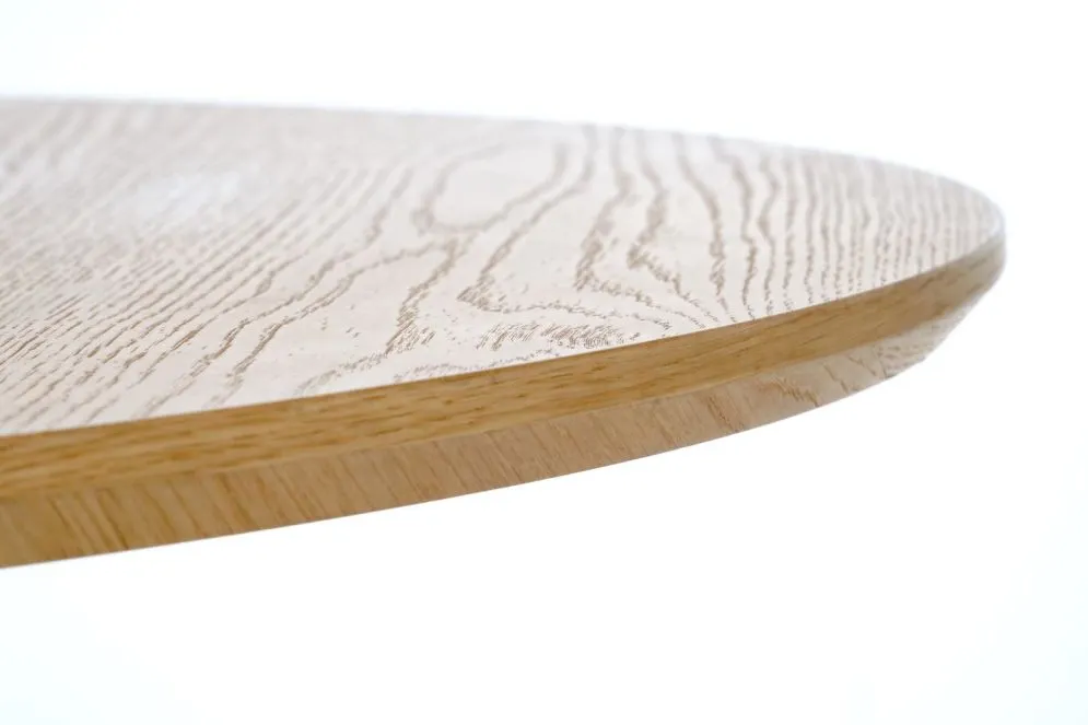 Stół rozkładany FARGO 120(210)x120 dąb naturalny okrągły I sklep meblowy MIRAT. styl SKANDYNAWSKI