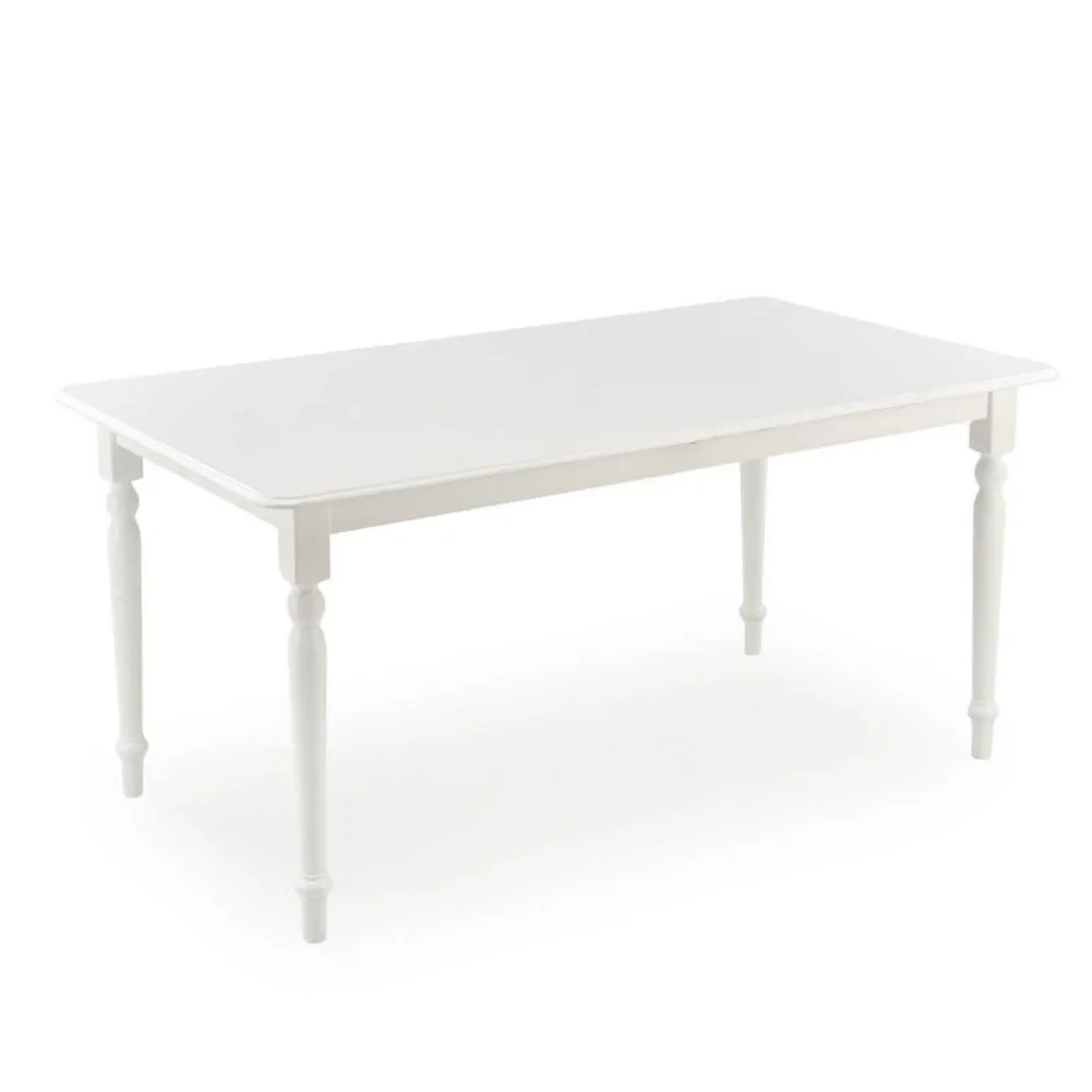 Stół rozkładany NELSON 160(200)x90 biały do kuchni I sklep meblowy MIRAT. styl SKANDYNAWSKI