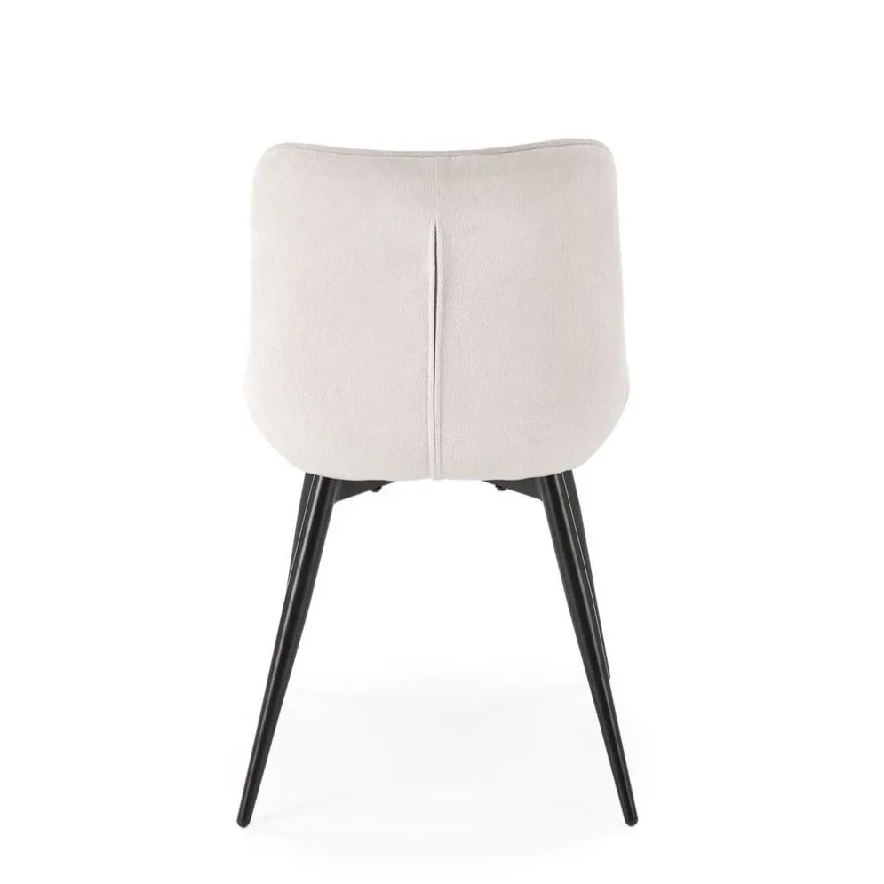 Krzesło tapicerowane K567 kremowe na metalowych nogach I sklep meblowy MIRAT.