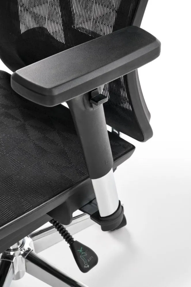 Fotel biurowy VIXEN czarny ergonomiczny solidny I sklep meblowy MIRAT.