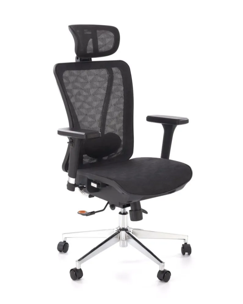 Fotel biurowy VIXEN czarny ergonomiczny solidny I sklep meblowy MIRAT.