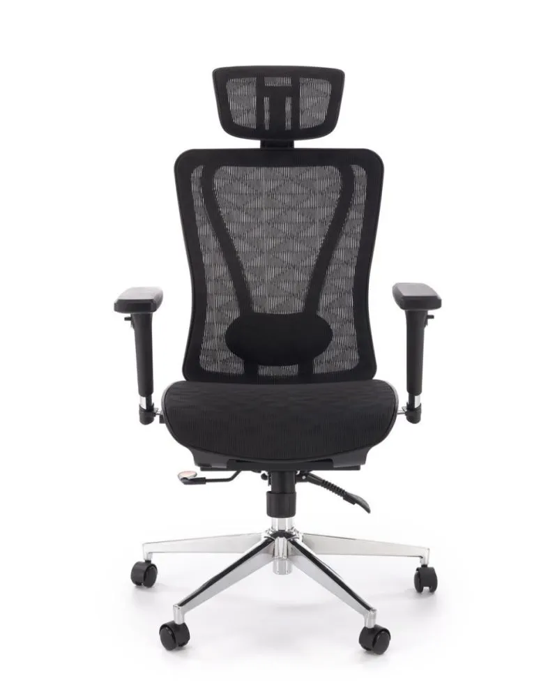 Fotel biurowy VIXEN czarny ergonomiczny solidny I sklep meblowy MIRAT.