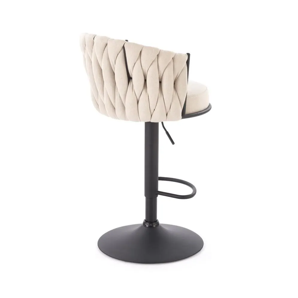 Hoker H-125 beżowy z regulacją wysokości barowy I sklep meblowy MIRAT. styl LOFT