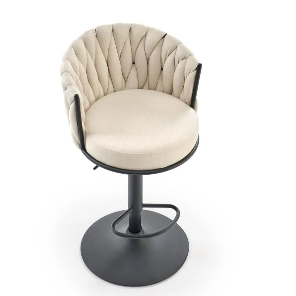 Hoker H-125 beżowy z regulacją wysokości barowy I sklep meblowy MIRAT. styl LOFT