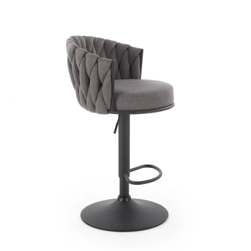 Hoker H-125 szary z regulacją wysokości obrotowy I sklep meblowy MIRAT. styl LOFT