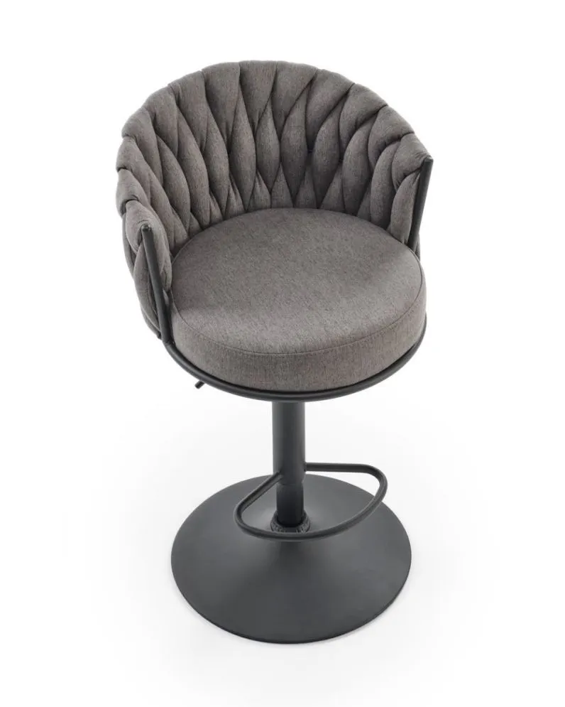 Hoker H-125 szary z regulacją wysokości obrotowy I sklep meblowy MIRAT. styl LOFT