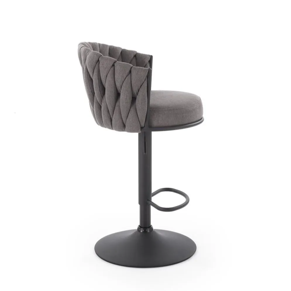 Hoker H-125 szary z regulacją wysokości obrotowy I sklep meblowy MIRAT. styl LOFT