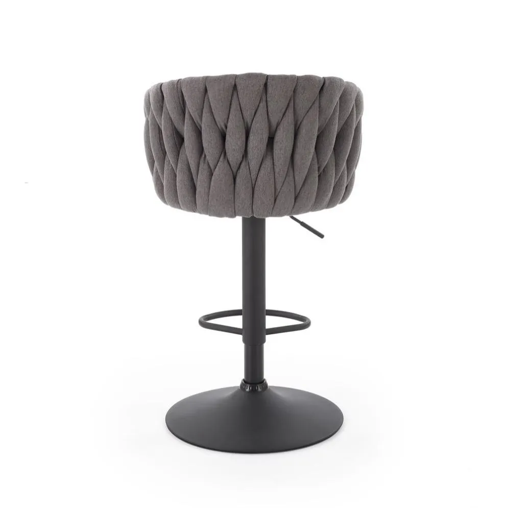 Hoker H-125 szary z regulacją wysokości obrotowy I sklep meblowy MIRAT. styl LOFT