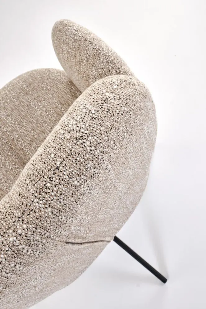 Krzesło tapicerowane K568 beżowe obracane do jadalni I sklep meblowy MIRAT. styl LOFT