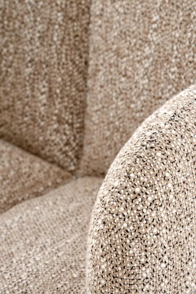 Krzesło tapicerowane K568 beżowe obracane do jadalni I sklep meblowy MIRAT. styl LOFT