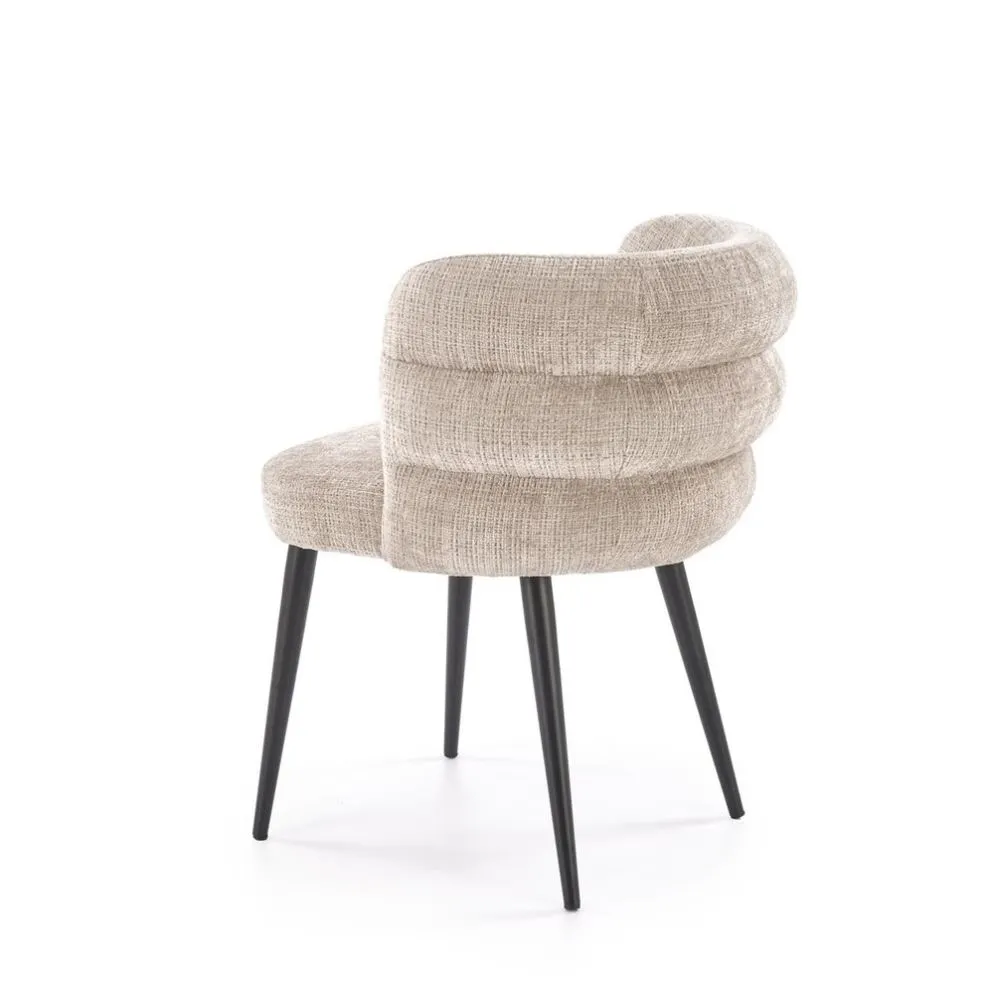 Krzesło tapicerowane K575 beżowe do salonu I sklep meblowy MIRAT.