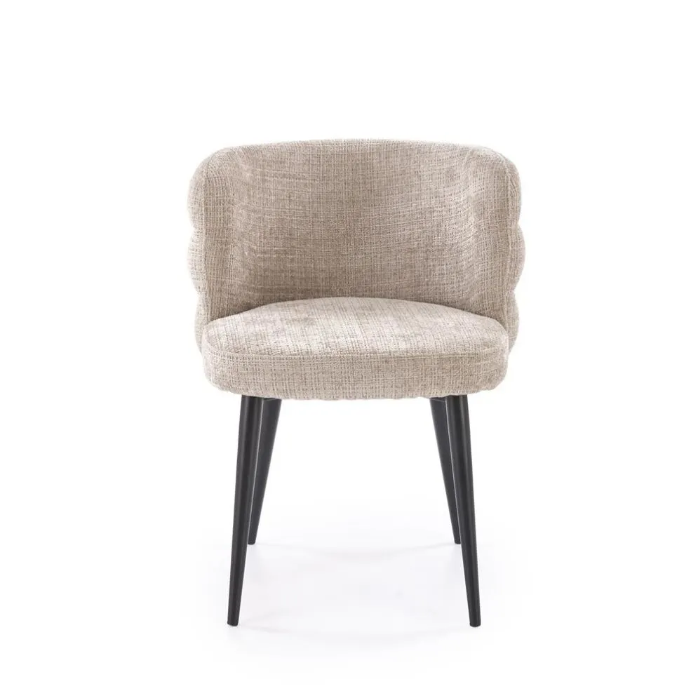 Krzesło tapicerowane K575 beżowe do salonu I sklep meblowy MIRAT.