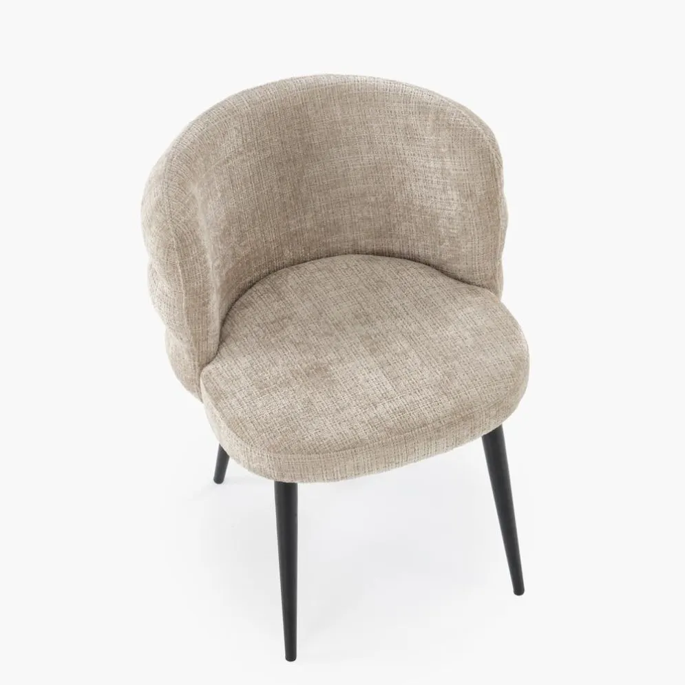 Krzesło tapicerowane K575 beżowe do salonu I sklep meblowy MIRAT.