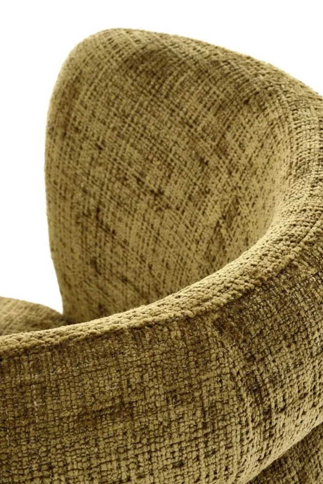 Krzesło tapicerowane K575 oliwkowe miękkie I sklep meblowy MIRAT.