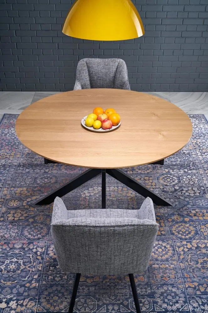 Krzesło tapicerowane K576 szare obracane loftowe I sklep meblowy MIRAT. styl LOFT