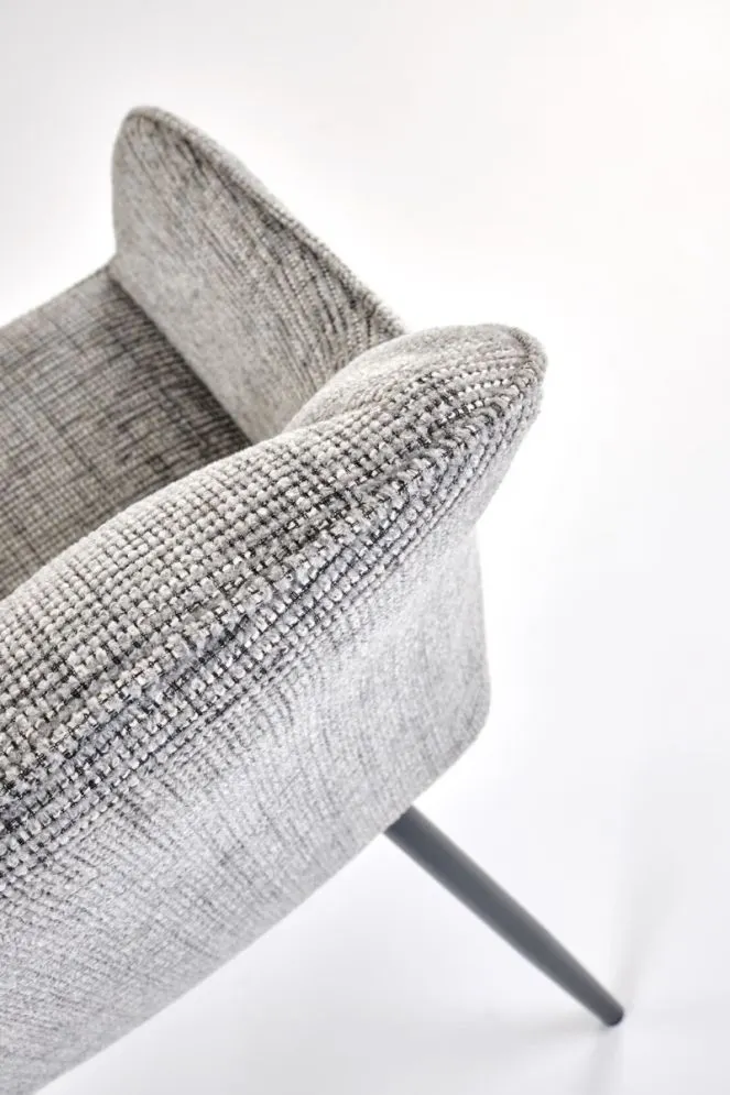 Krzesło tapicerowane K576 szare obracane loftowe I sklep meblowy MIRAT. styl LOFT