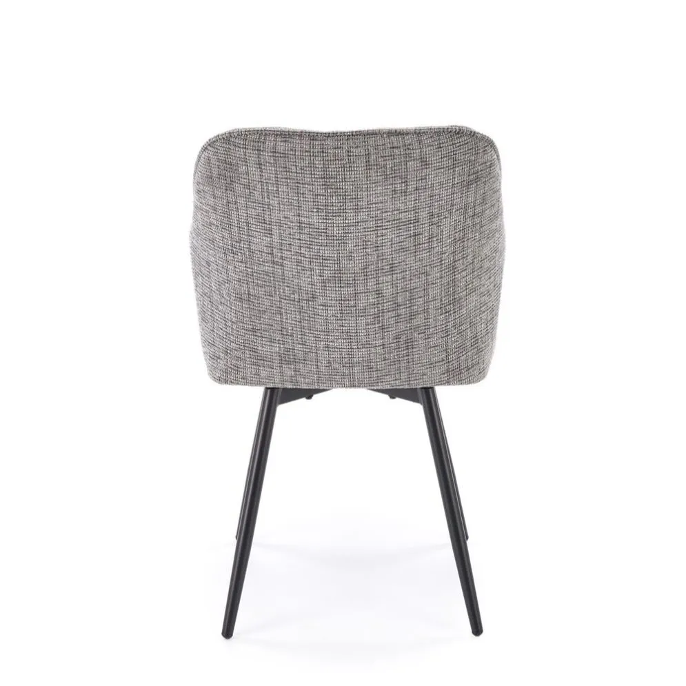 Krzesło tapicerowane K576 szare obracane loftowe I sklep meblowy MIRAT. styl LOFT