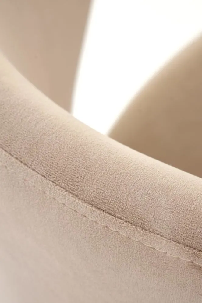 Krzesło tapicerowane K587 VELVET beżowe wygodne I sklep meblowy MIRAT.