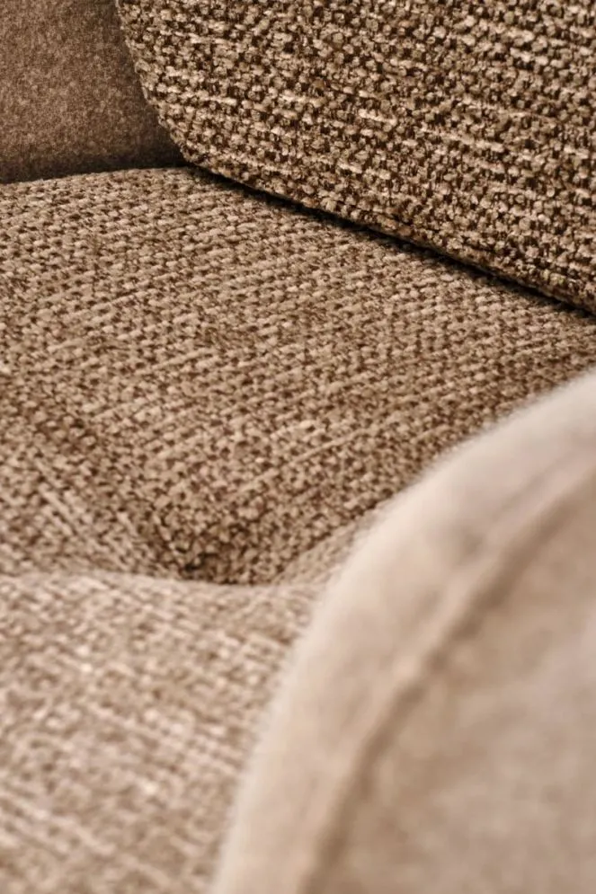 Krzesło tapicerowane K591 brązowe obracane na metalowych nogach I sklep meblowy MIRAT. styl LOFT