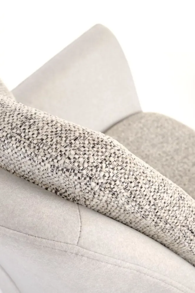 Krzesło tapicerowane K591 jasnoszare obracane do salonu I sklep meblowy MIRAT. styl LOFT