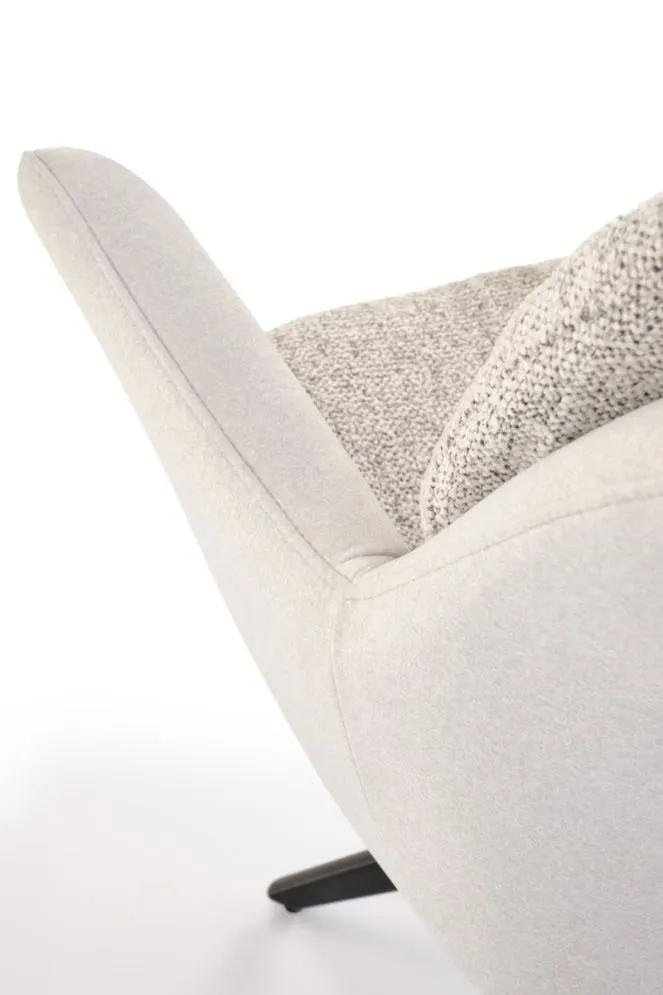 Krzesło tapicerowane K591 jasnoszare obracane do salonu I sklep meblowy MIRAT. styl LOFT