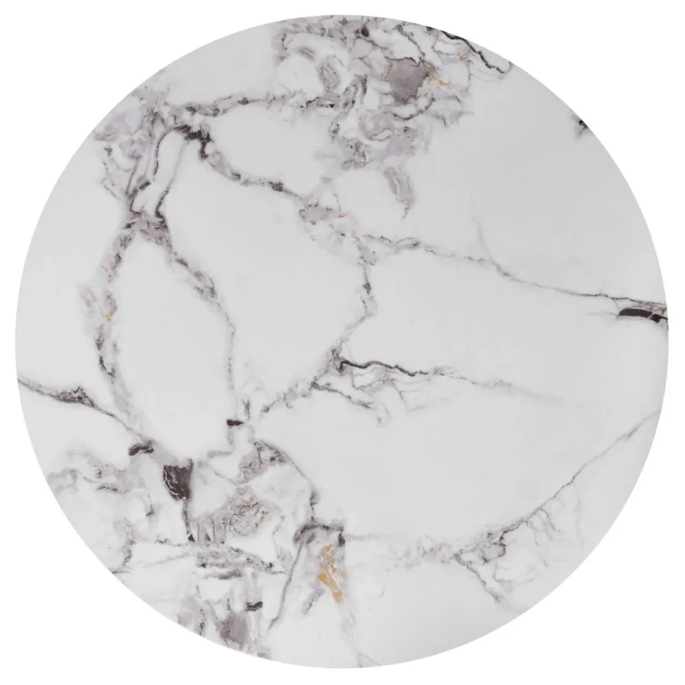 Zestaw 3 ław GILDA biały marmur/złoty glamour I sklep meblowy MIRAT. styl GLAMOUR