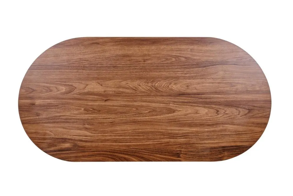 Stolik kawowy GISELA 60x120cm orzechowy drewniany I sklep meblowy MIRAT.