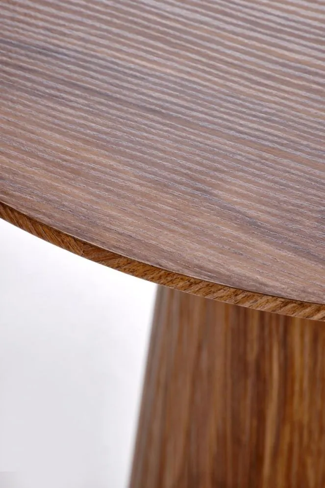 Stolik kawowy GISELA S 60x60cm orzechowy stożkowy I sklep meblowy MIRAT. styl SKANDYNAWSKI