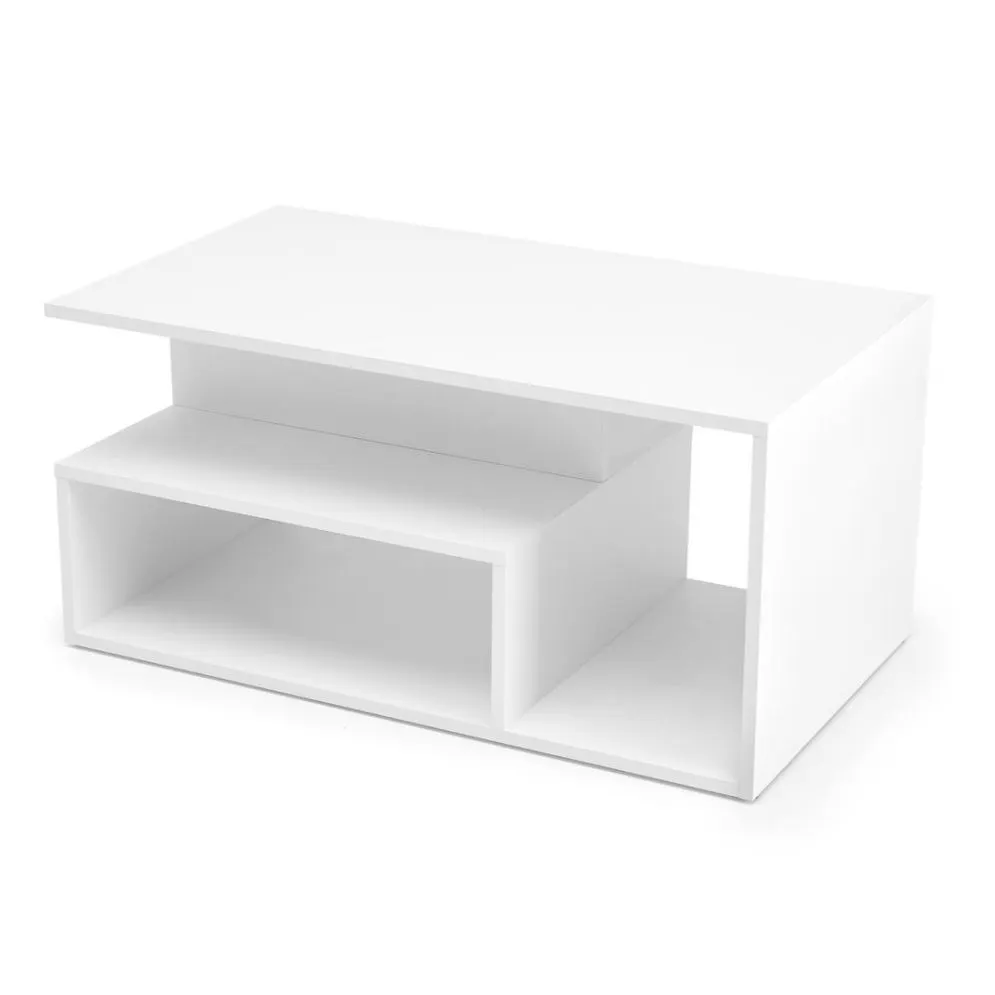 Ława IVA 90x51cm biała prostokątna I sklep meblowy MIRAT. styl SKANDYNAWSKI