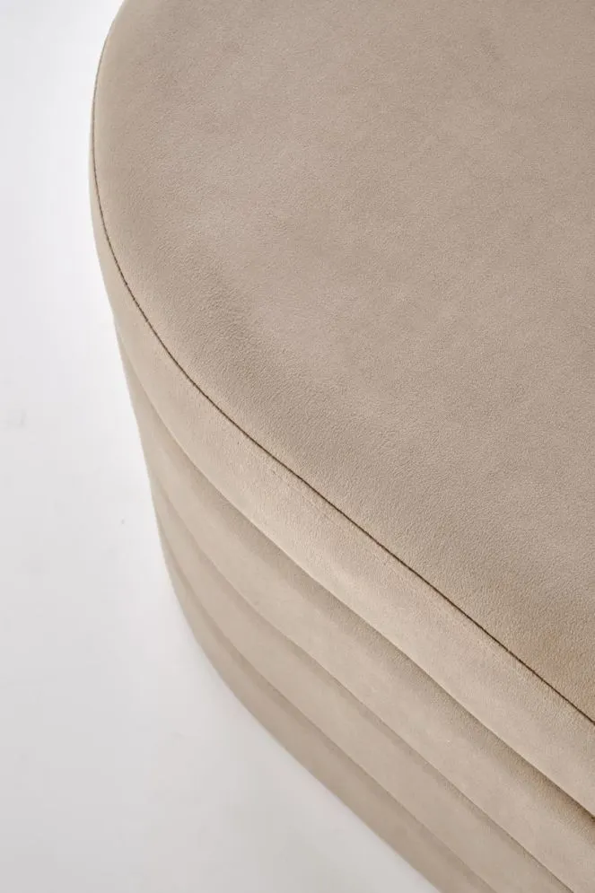 Ławka tapicerowana CALPI beżowa z pojemnikiem na pościel I sklep meblowy MIRAT.