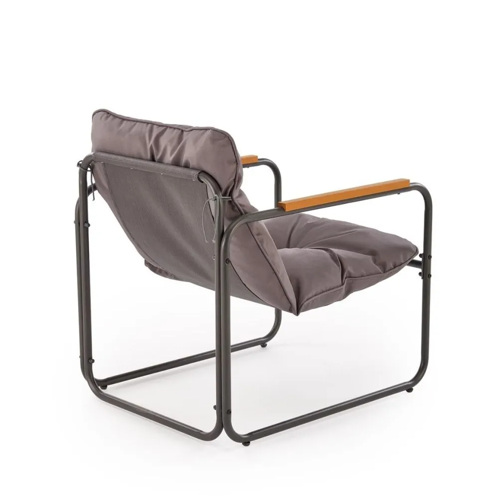 Zestaw mebli ogrodowych HUDSON szary/brązowy lekki I sklep meblowy MIRAT.