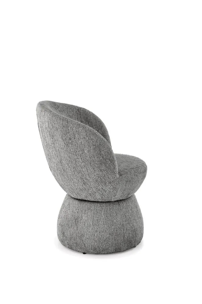 Krzesło tapicerowane K581 szare obracane 360° I sklep meblowy MIRAT.