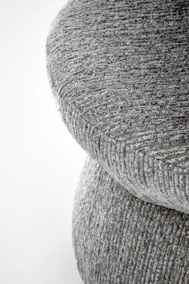 Krzesło tapicerowane K581 szare obracane 360° I sklep meblowy MIRAT.