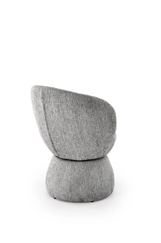 Krzesło tapicerowane K581 szare obracane 360° I sklep meblowy MIRAT.