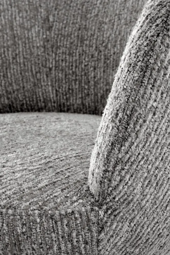 Krzesło tapicerowane K581 szare obracane 360° I sklep meblowy MIRAT.