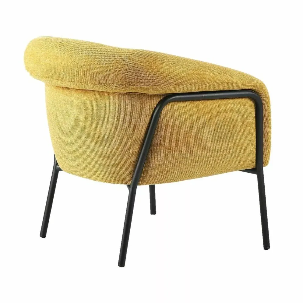 Fotel tapicerowany CLOLVER BREGO curry jednoosobowy I sklep meblowy MIRAT. styl LOFT