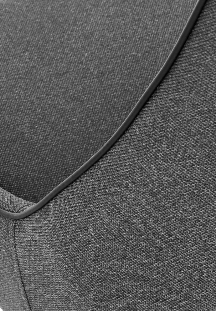 Krzesło tapicerowane K409 ciemnoszare do salonu | MIRAT.