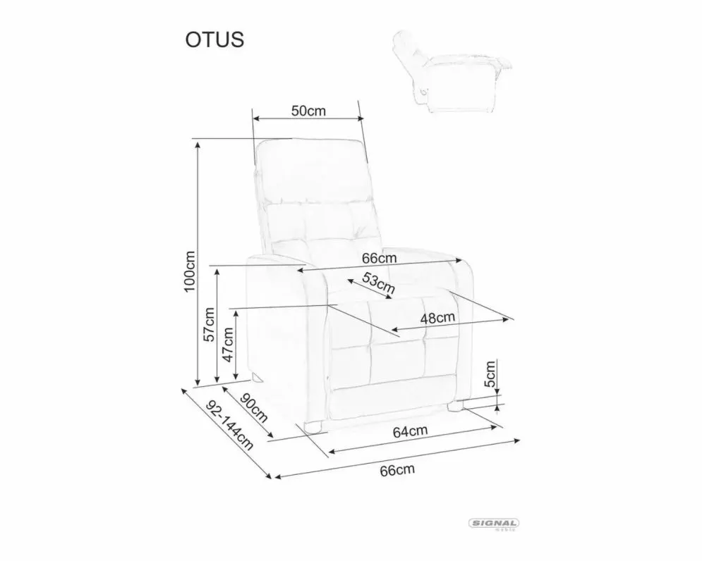 Fotel rozkładany OTUS II VELVET czarny I sklep meblowy MIRAT. styl VINTAGE