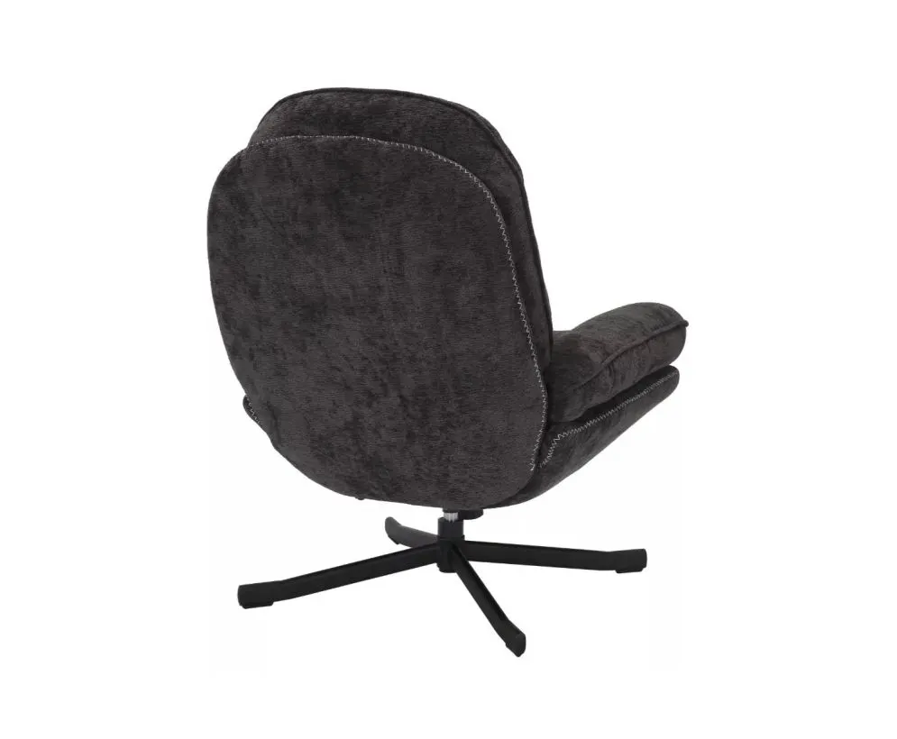 Fotel tapicerowany HARPER czarny I sklep meblowy MIRAT.